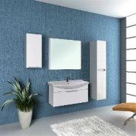 Мебель для ванной комнаты Dreja eco подвесной Laguna 65, белый лак